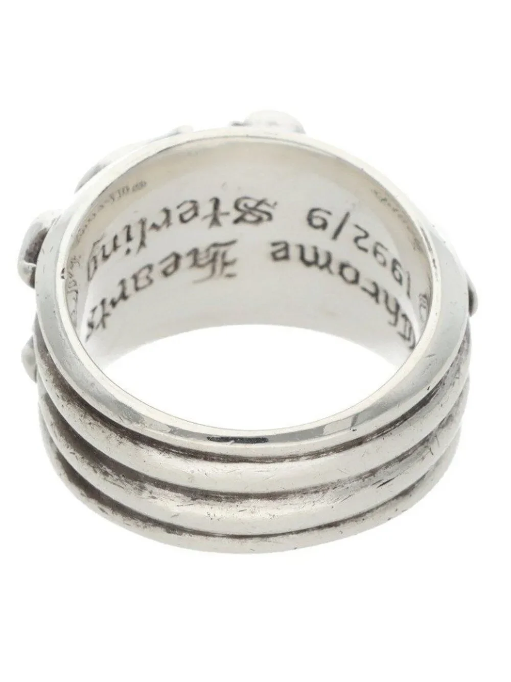 Chrome Hearts Dagger Silver Ring